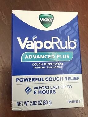 Vicks VapoRub Advanced Plus Ointment - Blue